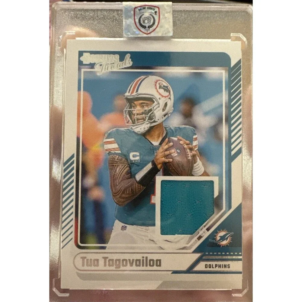 2024 Panini Donruss - Donruss Threads #DTH-TTA Tua Tagovailoa (MEM) Dolphins